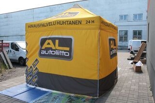 3x3m digiprinted tent