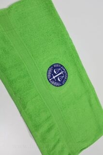 Towel with logo 
