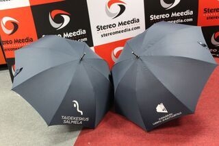 Automatic umbrellas with logo