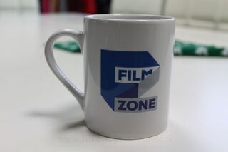 Keraaminen muki logolla FilmZone