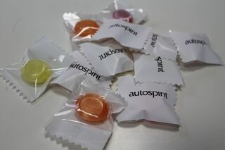 Candies with logo