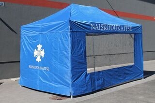3x4,5m pop up tent with logo