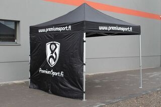 Custom printed tent