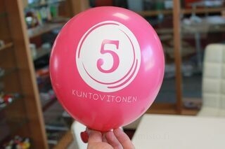 Balloon with logo - KuntoVitonen