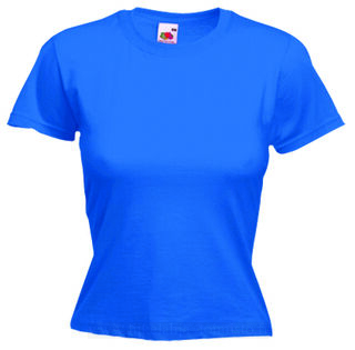 Women Colour T- Shirt Valueweight 5. picture