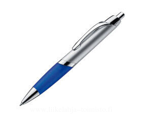 Ball pen with metal clip and big refill