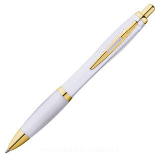Ball pen with golden metal clip 2. picture