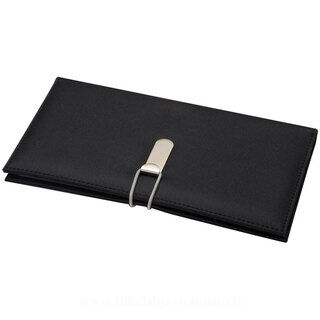 Business card folder with silver hook for 72 cards 2. picture