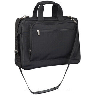 Microfibre business bag with padded laptop compartment