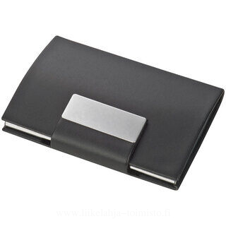 Business card holder with artificial leather covering 2. picture