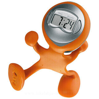 Bendable clock man