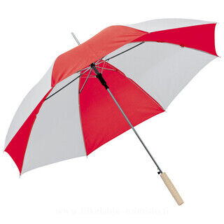 Kaksivärinen automaattinen sateenvarjo