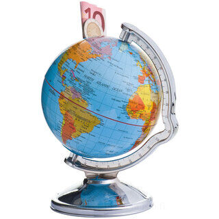 Savings box in globe shape 2. picture