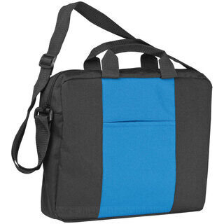 Shoulder bag with a broad stripe