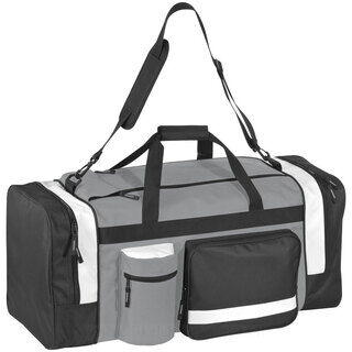 Big sports and travel bag with many compartments