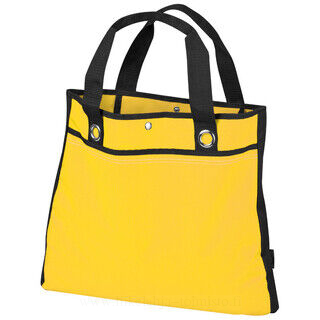 Shopping bag with short handles