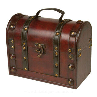 Mini wooden treasure chest 2. picture