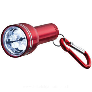 Torch with 6 LEDs and snaphook 2. picture