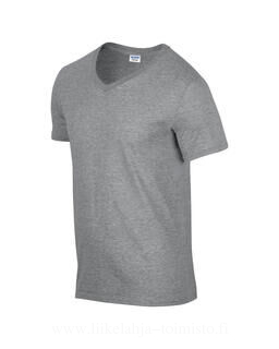 Gildan Mens Softstyle® V-Neck T-Shirt 6. picture