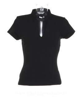 Corporate Short Sleeve V-Neck Top 7. picture