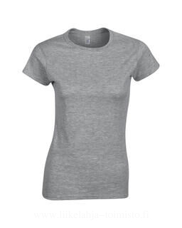 Ladies Fitted Ring Spun T-Shirt 4. picture
