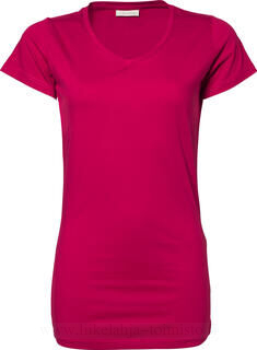 Ladies Stretch Tee Extra Long 11. picture