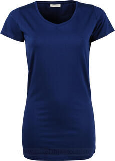 Ladies Stretch Tee Extra Long 7. picture