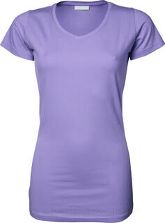 Ladies Stretch Tee Extra Long 9. picture