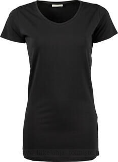 Ladies Stretch Tee Extra Long 6. picture