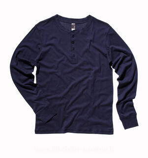 Jersey Long Sleeve Henley 5. picture