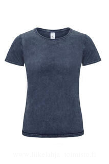 Ladies` Denim Effect T-Shirt 3. kuva