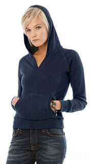 Ladies Hooded V-Neck 2. picture