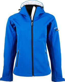 Ladies Hooded Fashion Softshell Jacket 7. picture