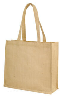 Long Handled Jute Shopper Bag 4. picture