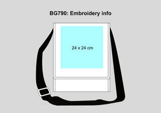 Budget Vertical Messenger Bag 2. picture