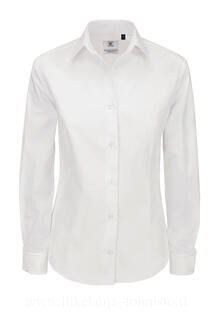 Ladies` Heritage Long Sleeve Poplin Shirt 5. picture