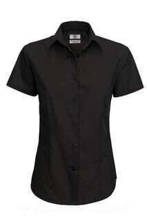 Ladies` Smart Short Sleeve Poplin Shirt 7. kuva