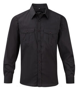Men`s Roll Sleeve Shirt Long Sleeve 7. picture