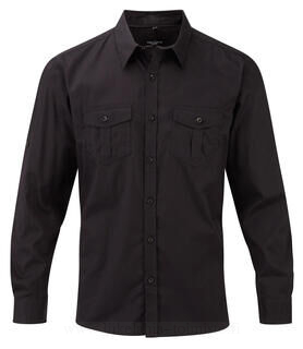 Men`s Roll Sleeve Shirt Long Sleeve 3. picture