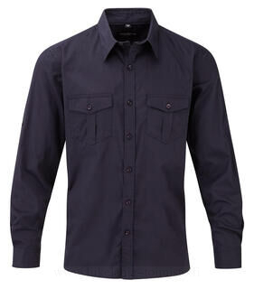 Men`s Roll Sleeve Shirt Long Sleeve 9. picture