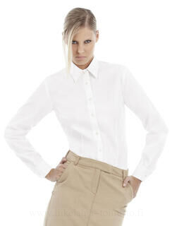 Ladies` Sharp Twill Long Sleeve Shirt