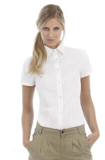 Ladies` Sharp Twill Short Sleeve Shirt 2. kuva