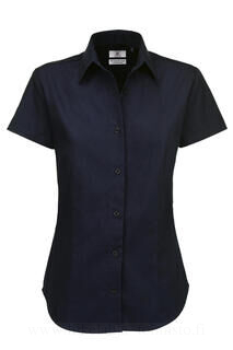 Ladies` Sharp Twill Short Sleeve Shirt 11. kuva
