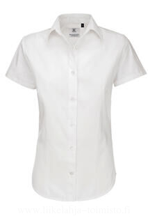 Ladies` Sharp Twill Short Sleeve Shirt 7. kuva