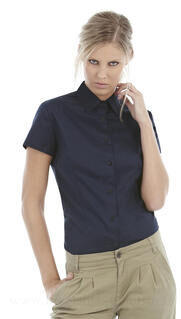Ladies` Sharp Twill Short Sleeve Shirt 4. kuva