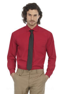 Men`s Smart Long Sleeve Poplin Shirt 3. kuva