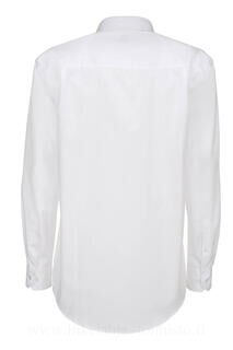 Men`s Sharp Twill Cotton Long Sleeve Shirt 6. kuva