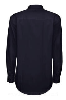 Men`s Sharp Twill Cotton Long Sleeve Shirt 11. kuva
