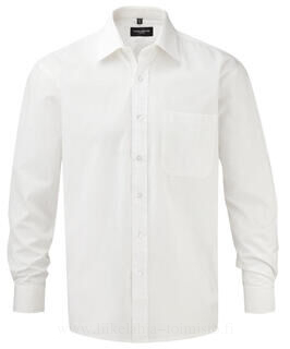 Cotton Poplin Shirt LS 2. picture