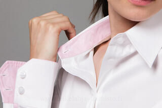 Women`s Contrast Premium Oxford Shirt LS 3. picture